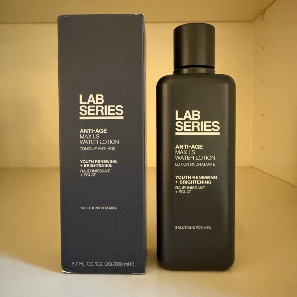 Lab Series Skincare for Men Anti-Age Max LS Water Lotion, 200ml/6.7oz, New Seale